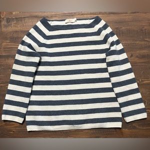 Tory Burch Striped Wool Sweater
